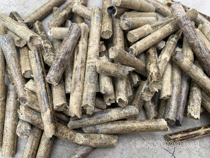秸稈顆粒機壓制的圓柱狀生物質顆粒燃料 秸稈顆粒機壓制的圓柱狀生物質顆粒燃料